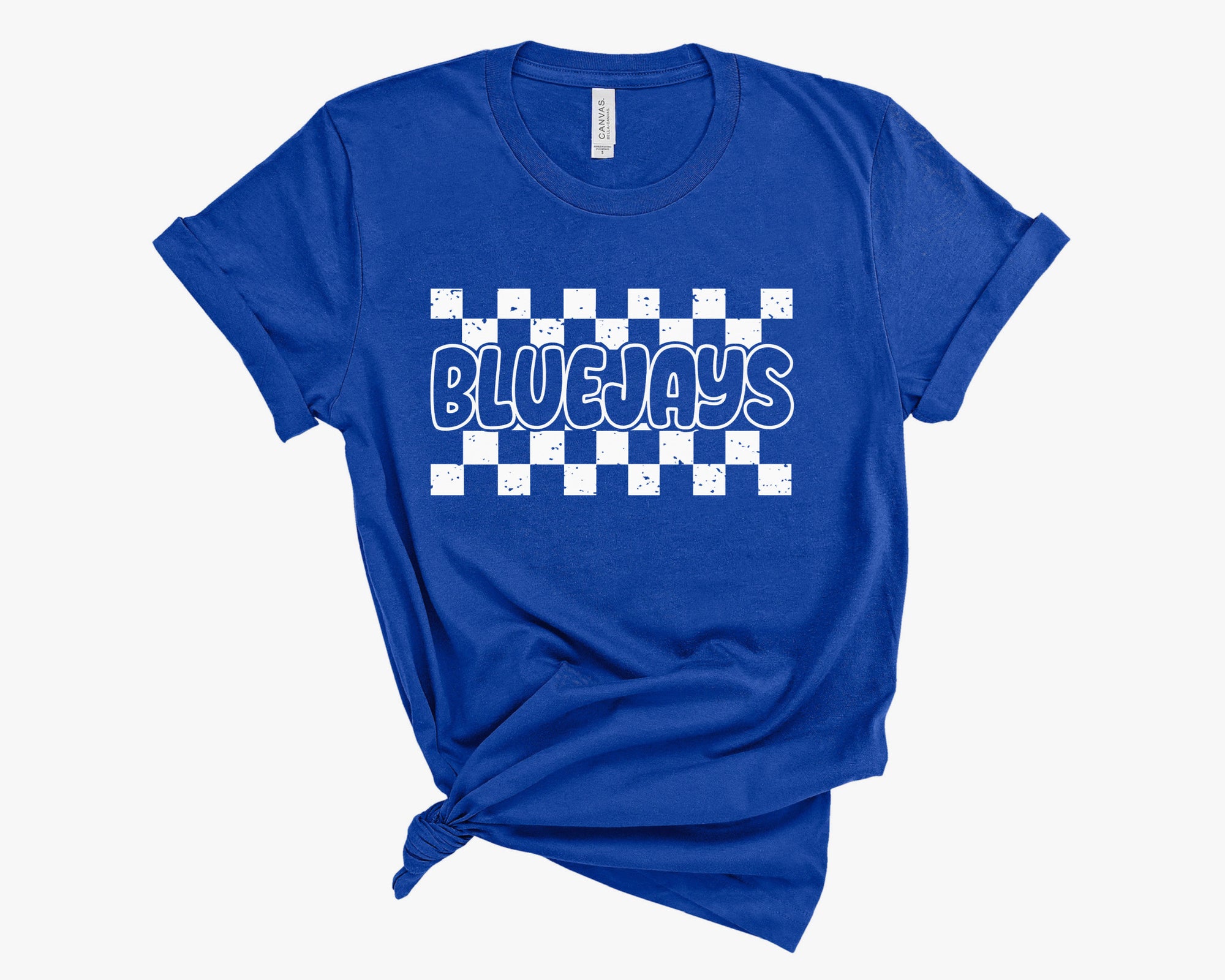 BLUEJAYS CHECKERED TEE