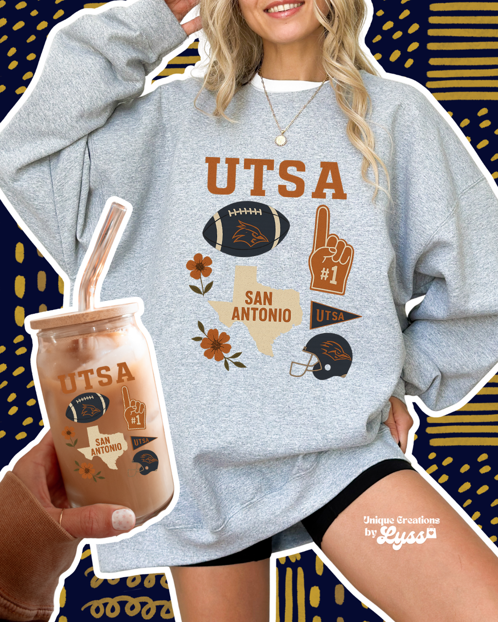 UTSA SWEATER + CUP COMBO