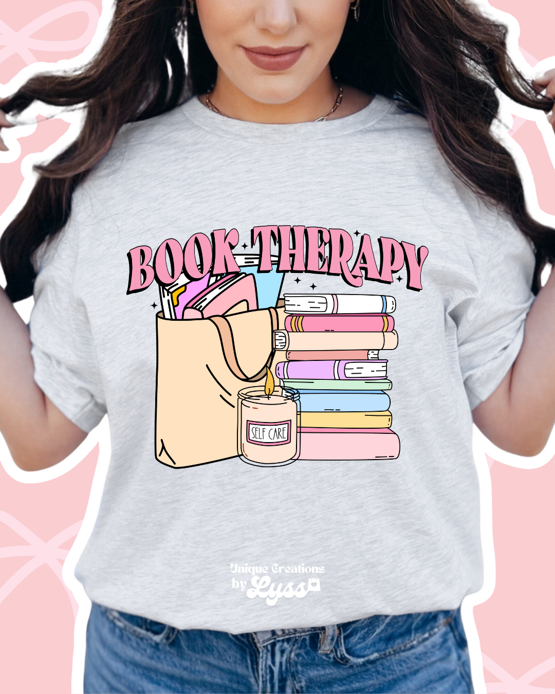 BOOK THERAPY TEE/SWEATER