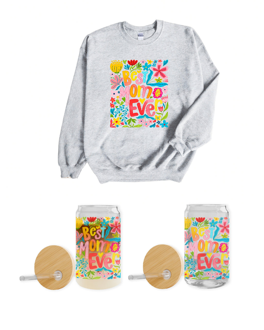BEST MOM EVER 2 SWEATER AND CUP COMBO