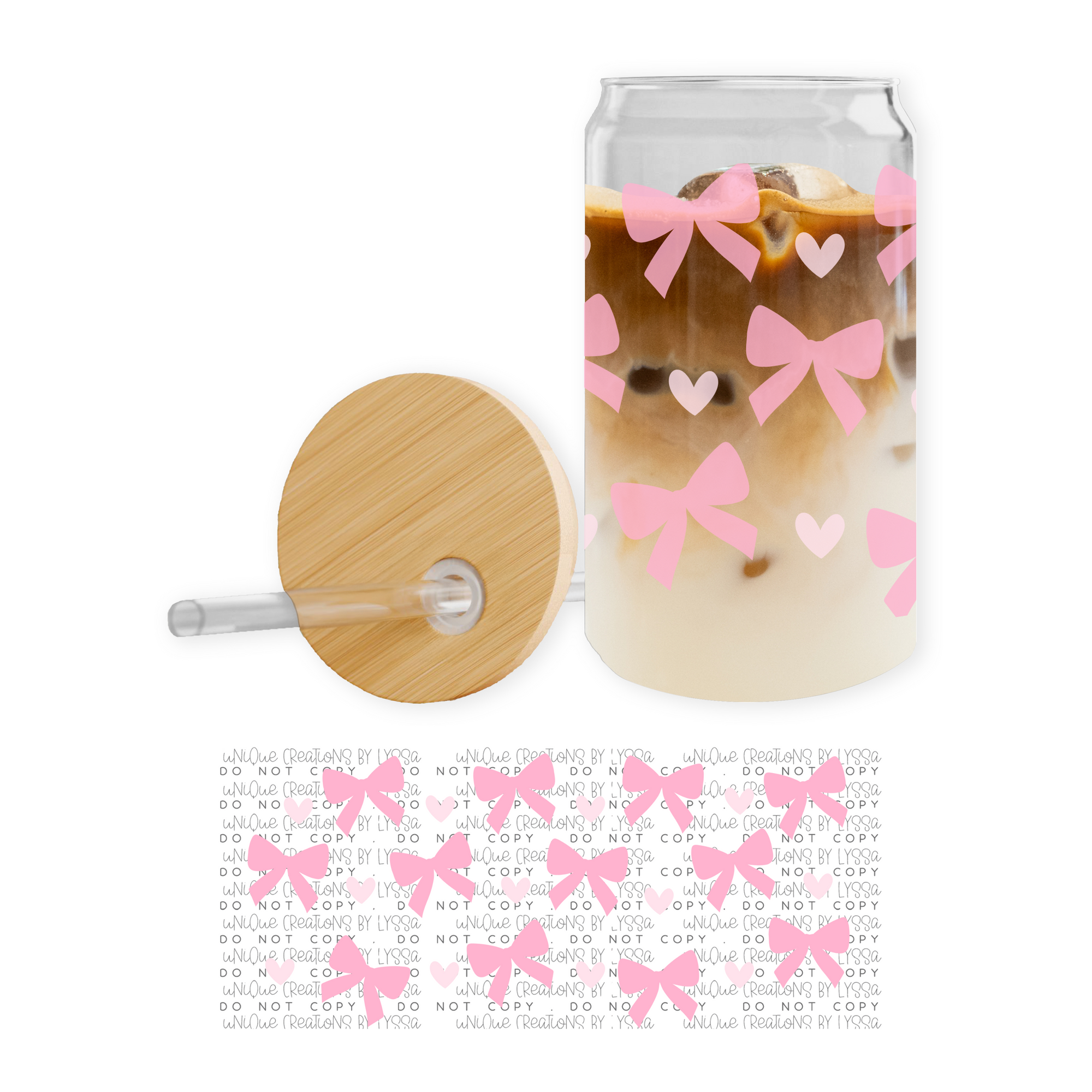 BOWS AND HEARTS 1 16OZ