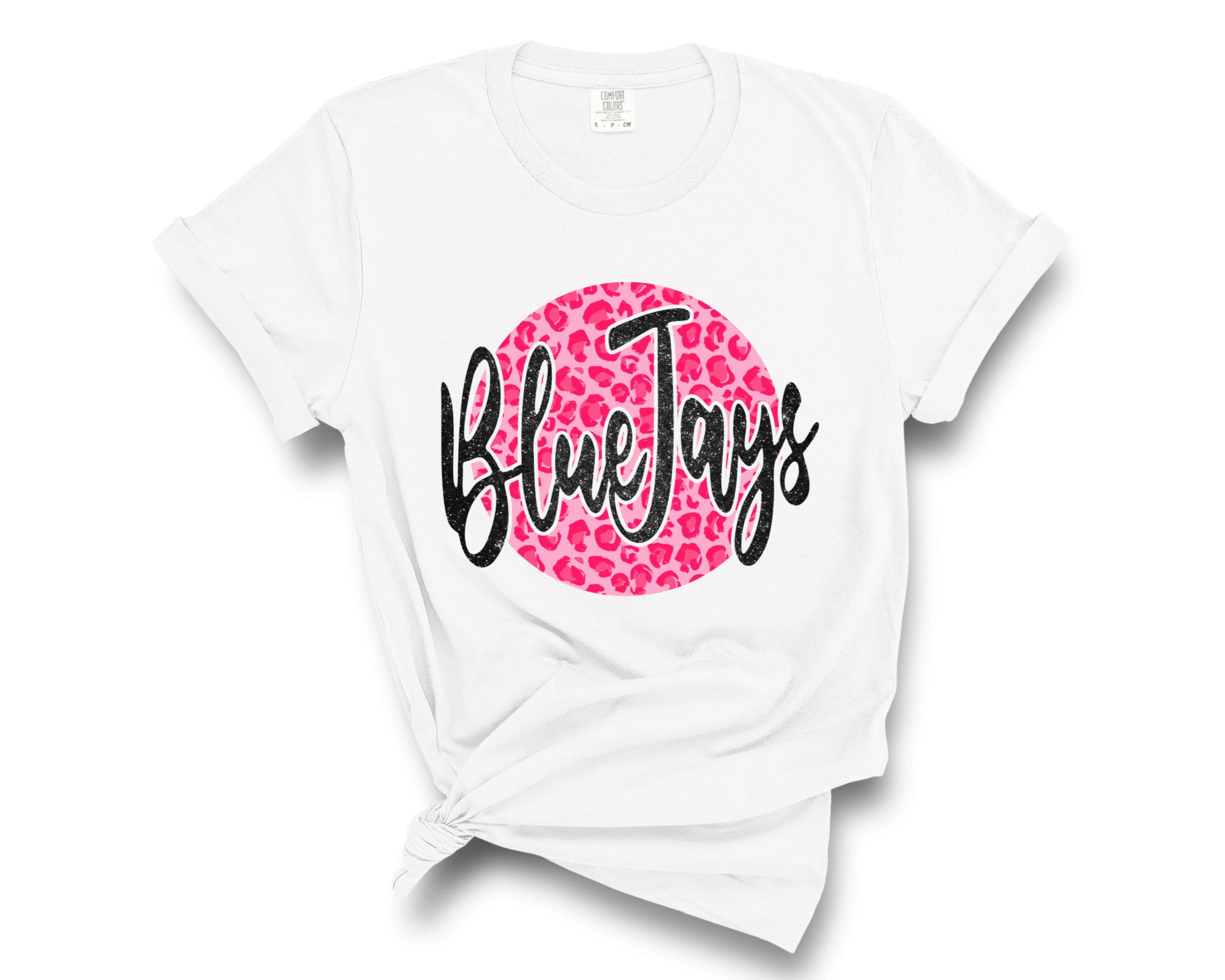 BLUEJAYS PINK CHEETAH TEE