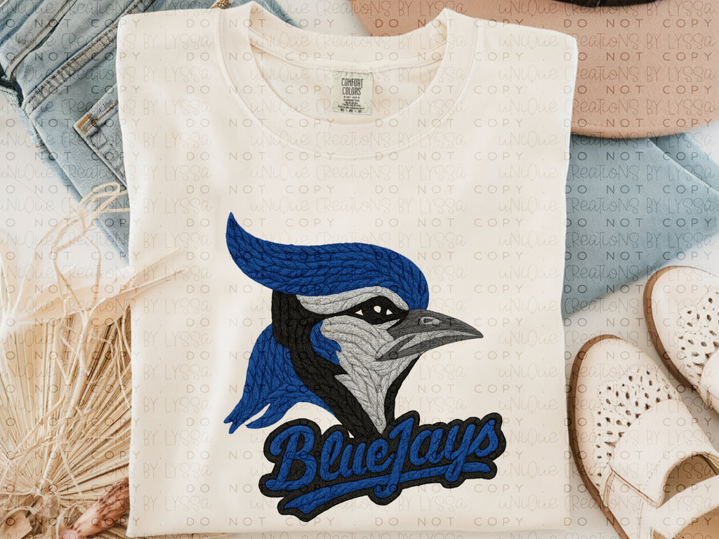 BLUEJAYS (EMBROIDERY LIKE)