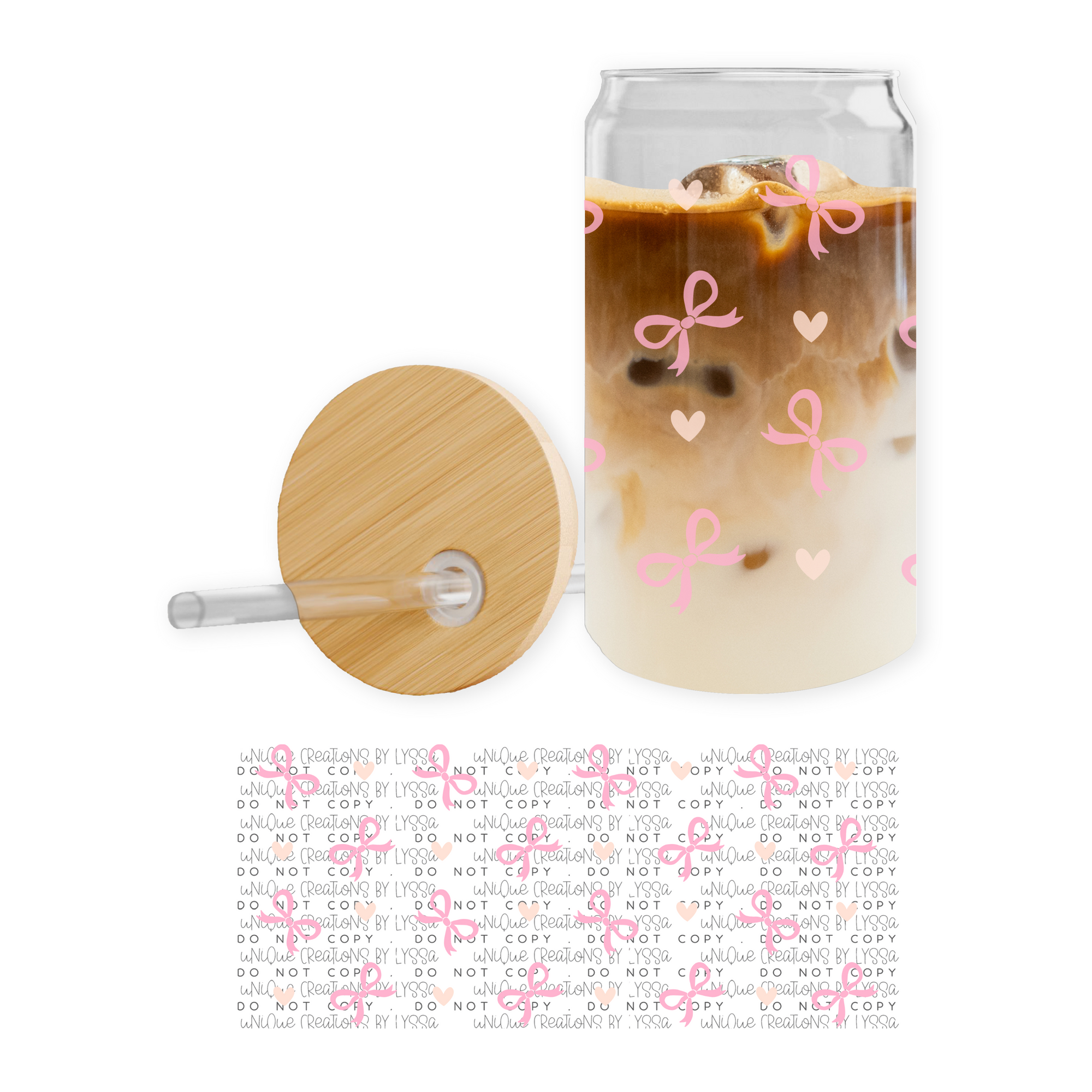 BOWS AND HEARTS 3 16OZ