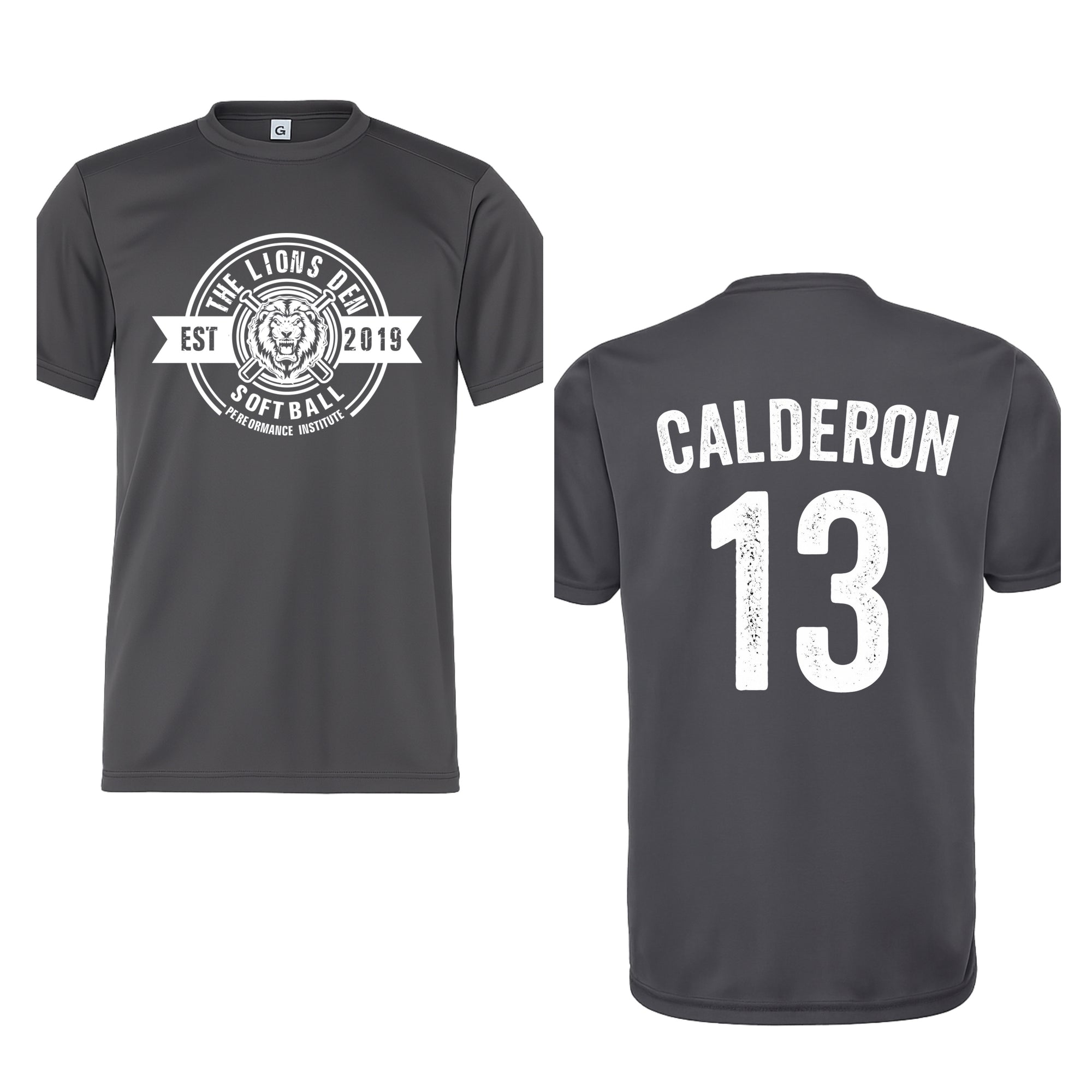 LDPI 12U TEAM SHIRTS (WHITE LOGO)