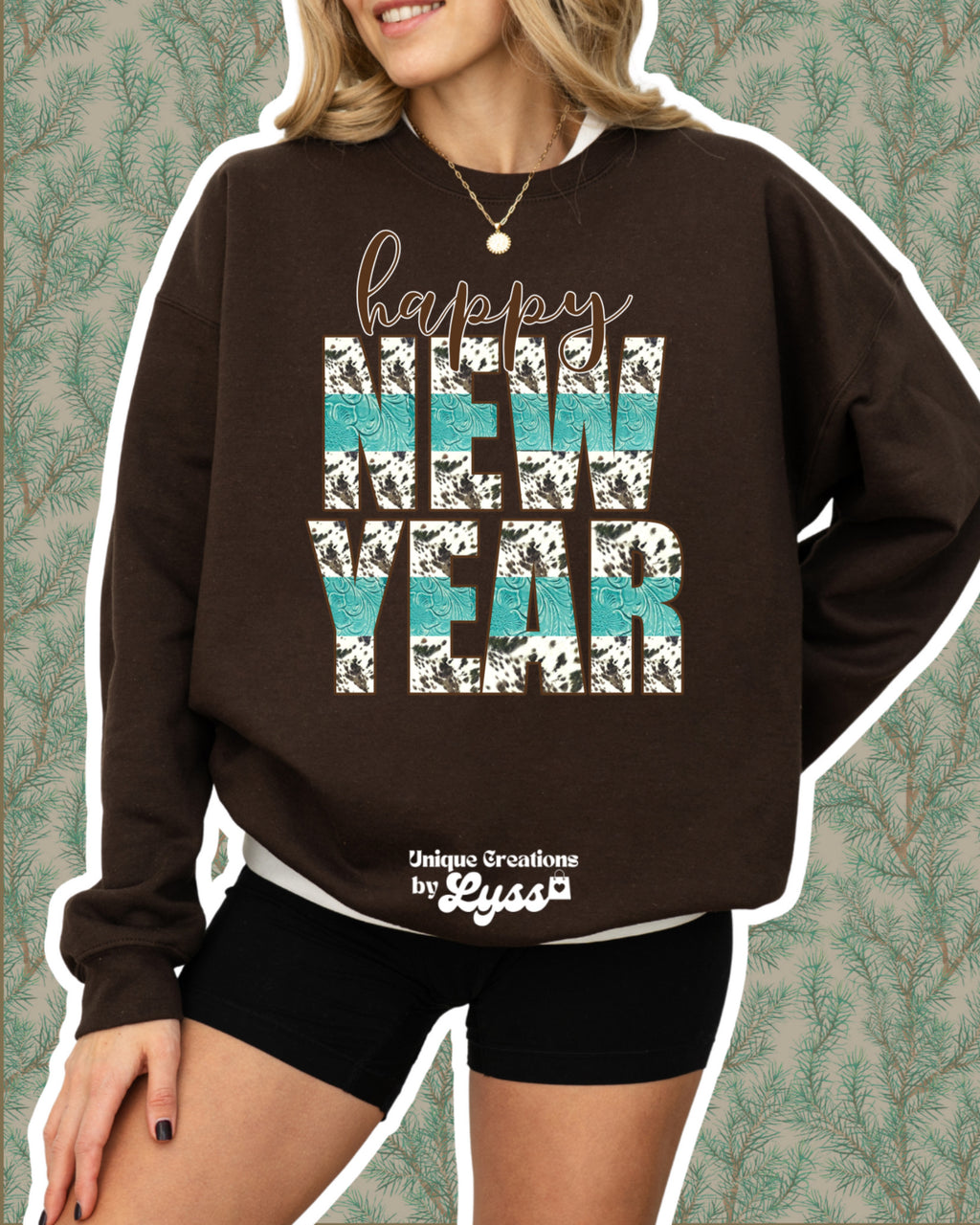 HAPPY NEW YEAR COUNTRY ADULT TEE/SWEATER/HOODIE