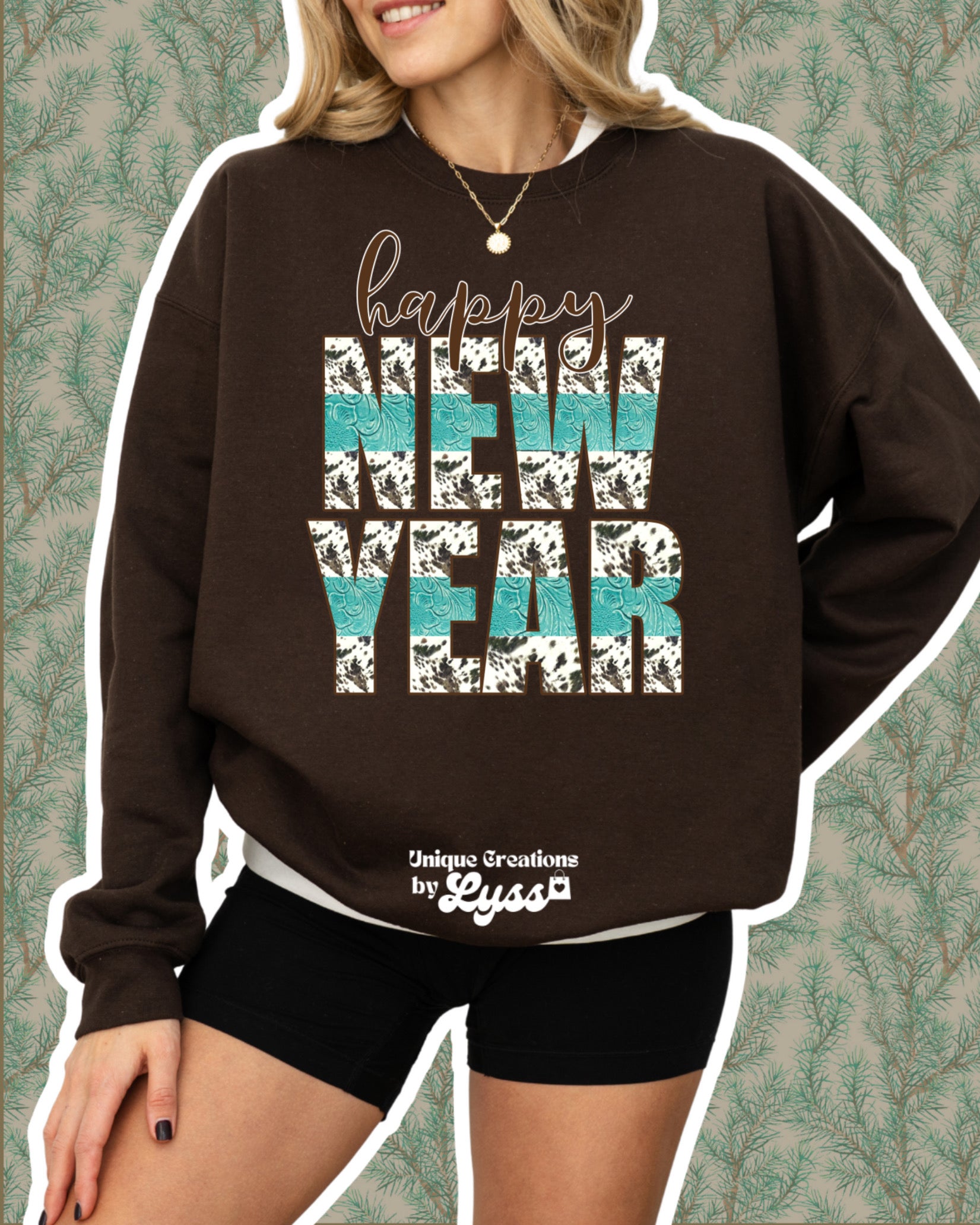 HAPPY NEW YEAR COUNTRY ADULT TEE/SWEATER/HOODIE