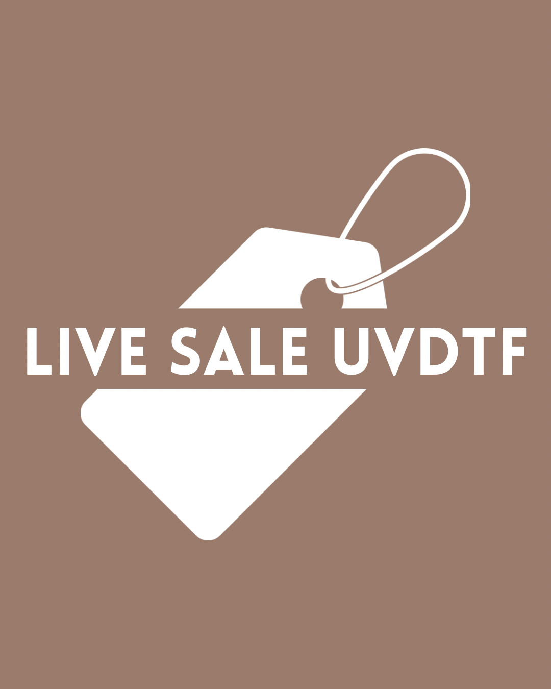 LIVE SALE UVDTF