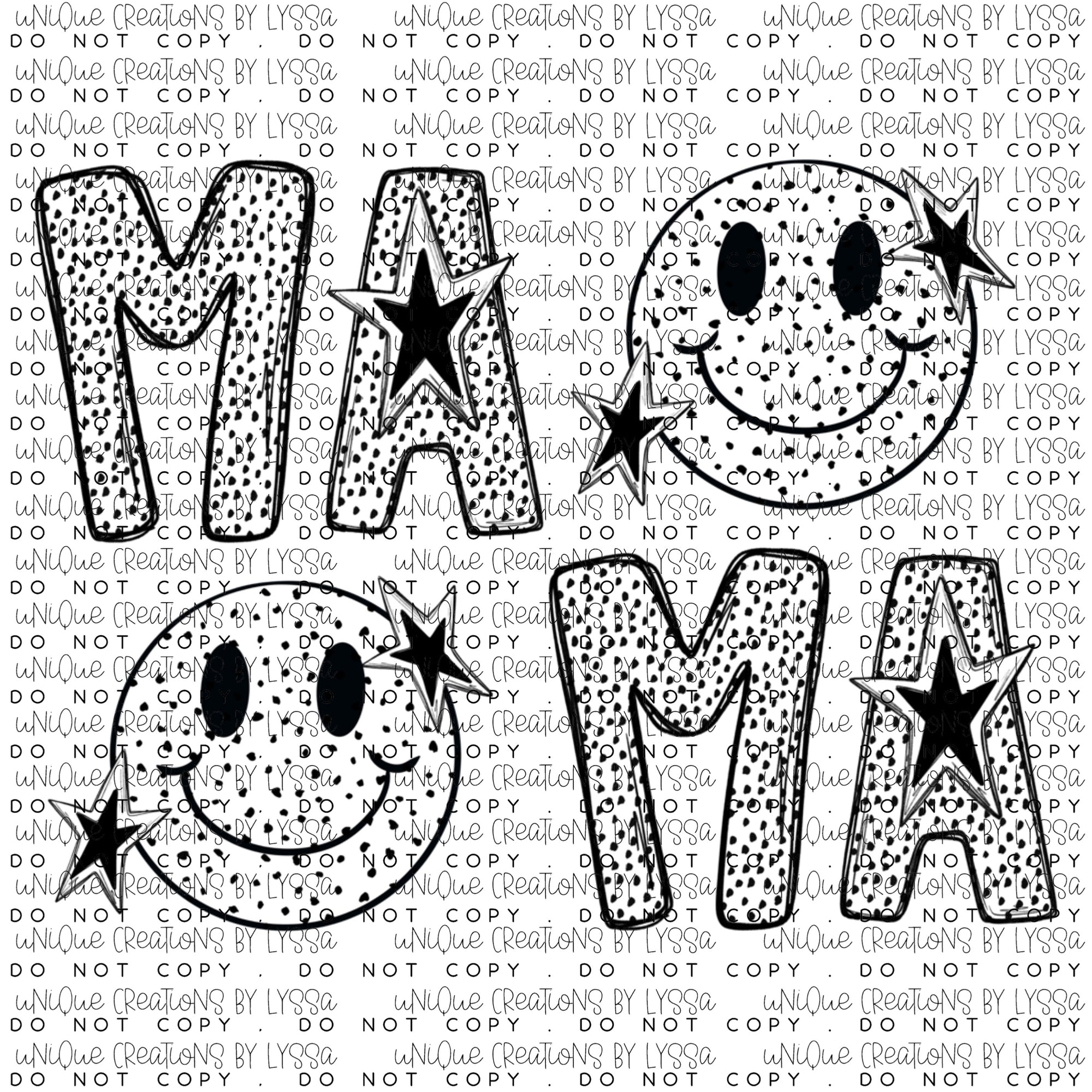 DOTTED MAMA DTF TRANSFER