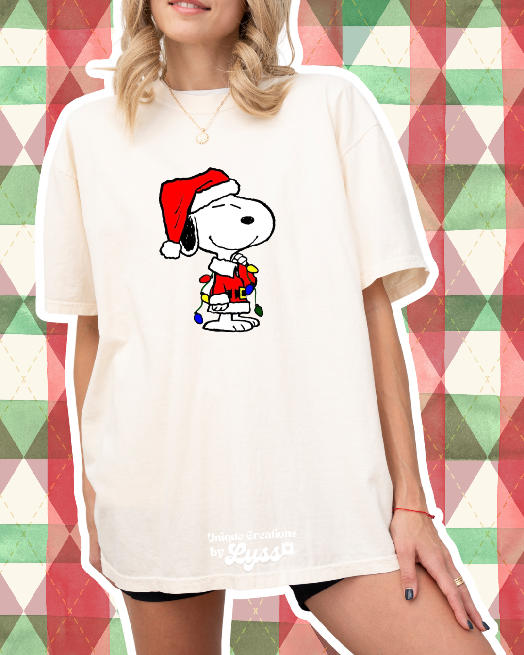 CHRISTMAS SNOOPY ADULT TEE/SWEATER/HOODIE