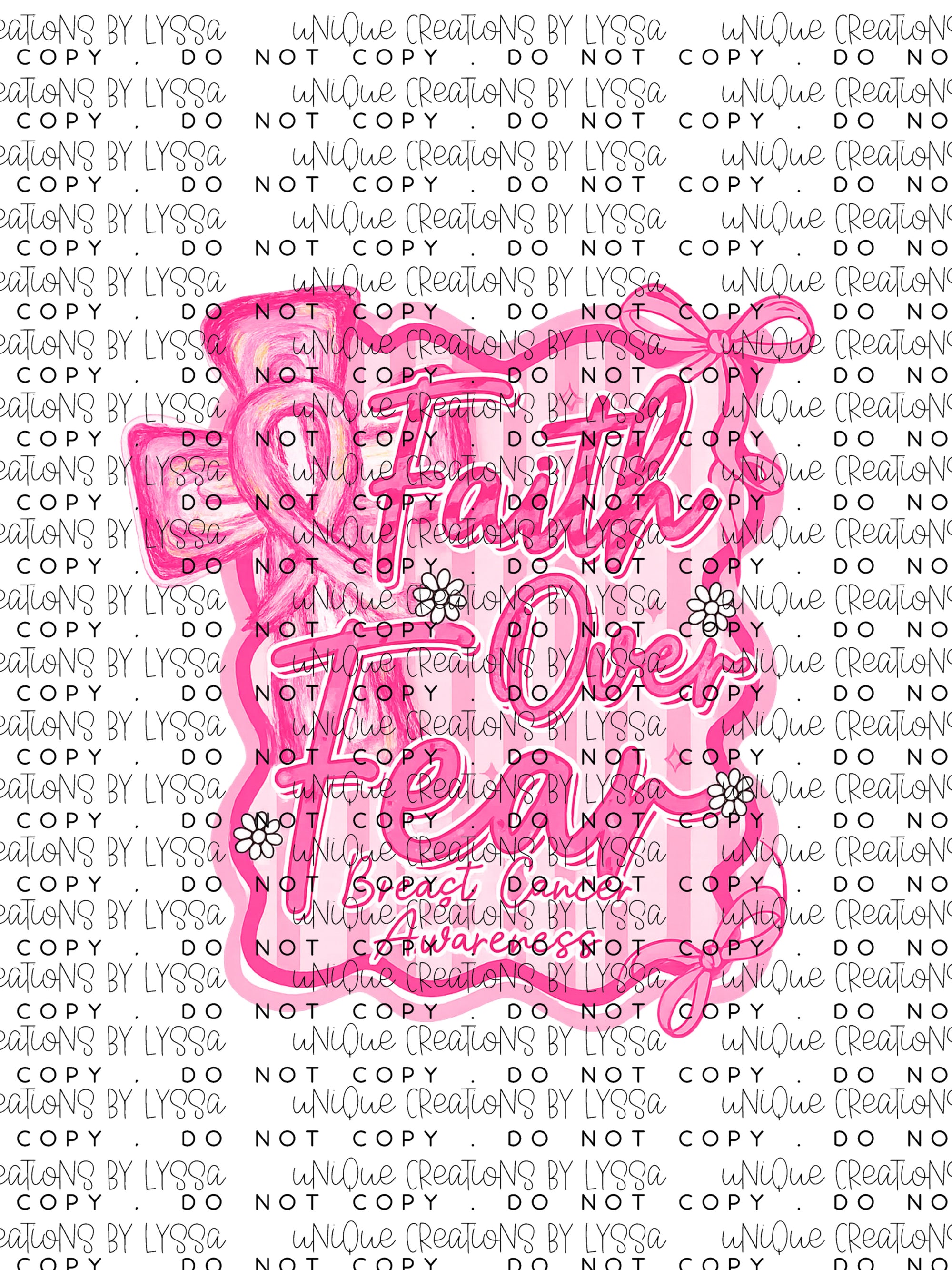 FAITH OVER FEAR DTF TRANSFER