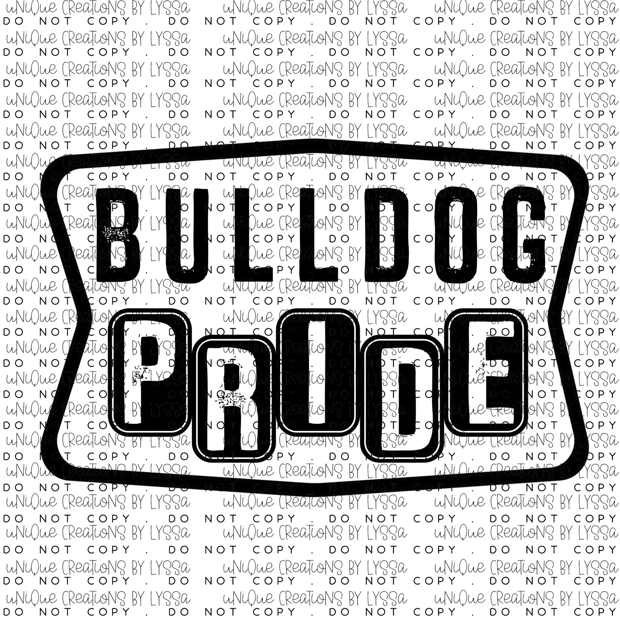 BULLDOG PRIDE DTF TRANSFER