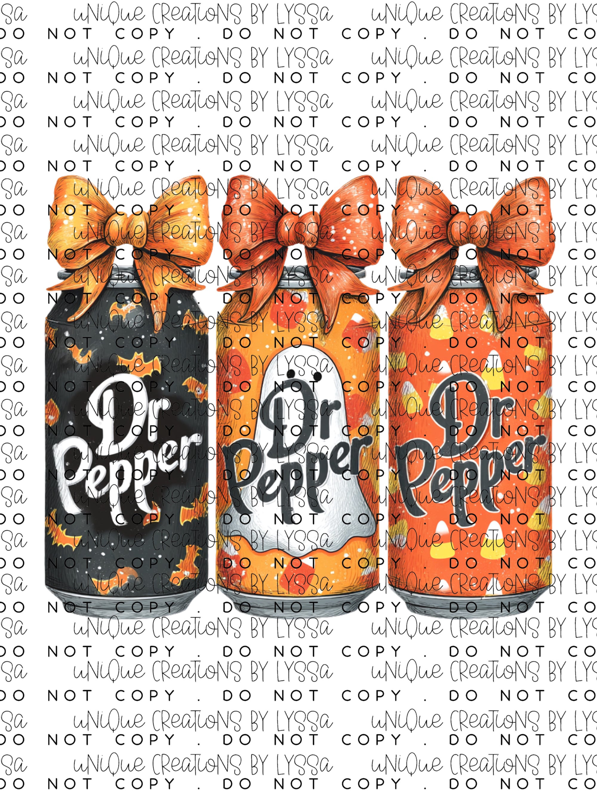 HALLOWEEN DR. PEPPER DTF TRANSFER