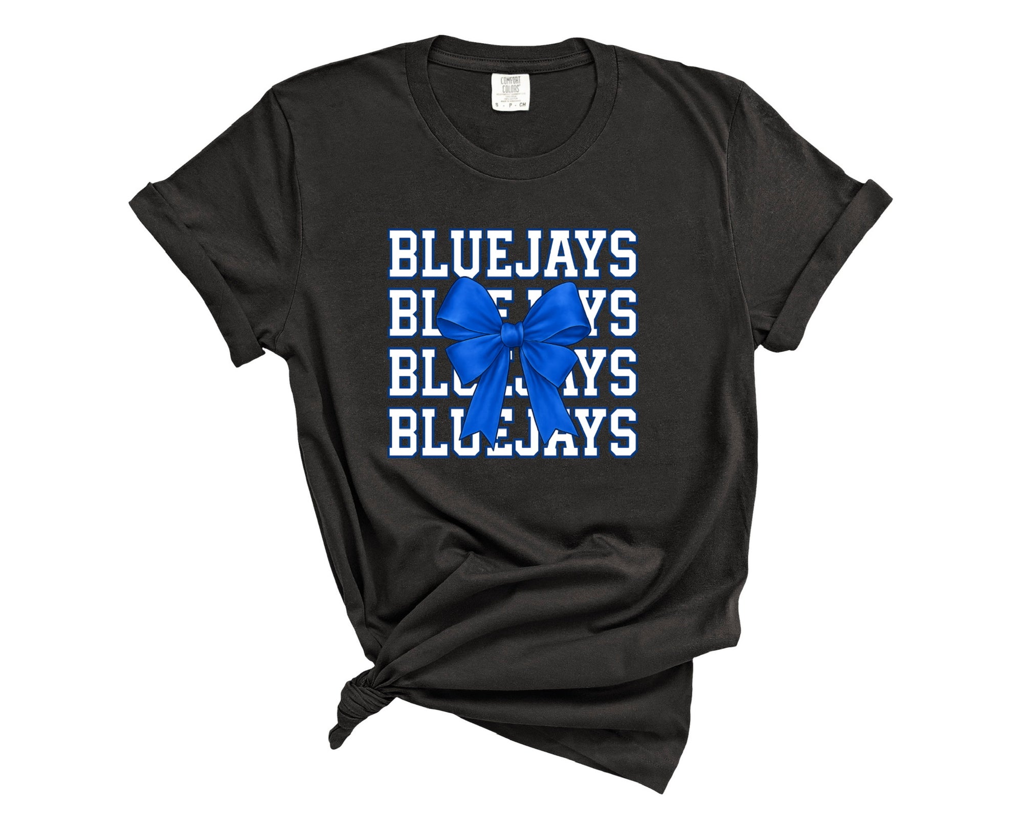 STACKED BLUEJAYS BOW