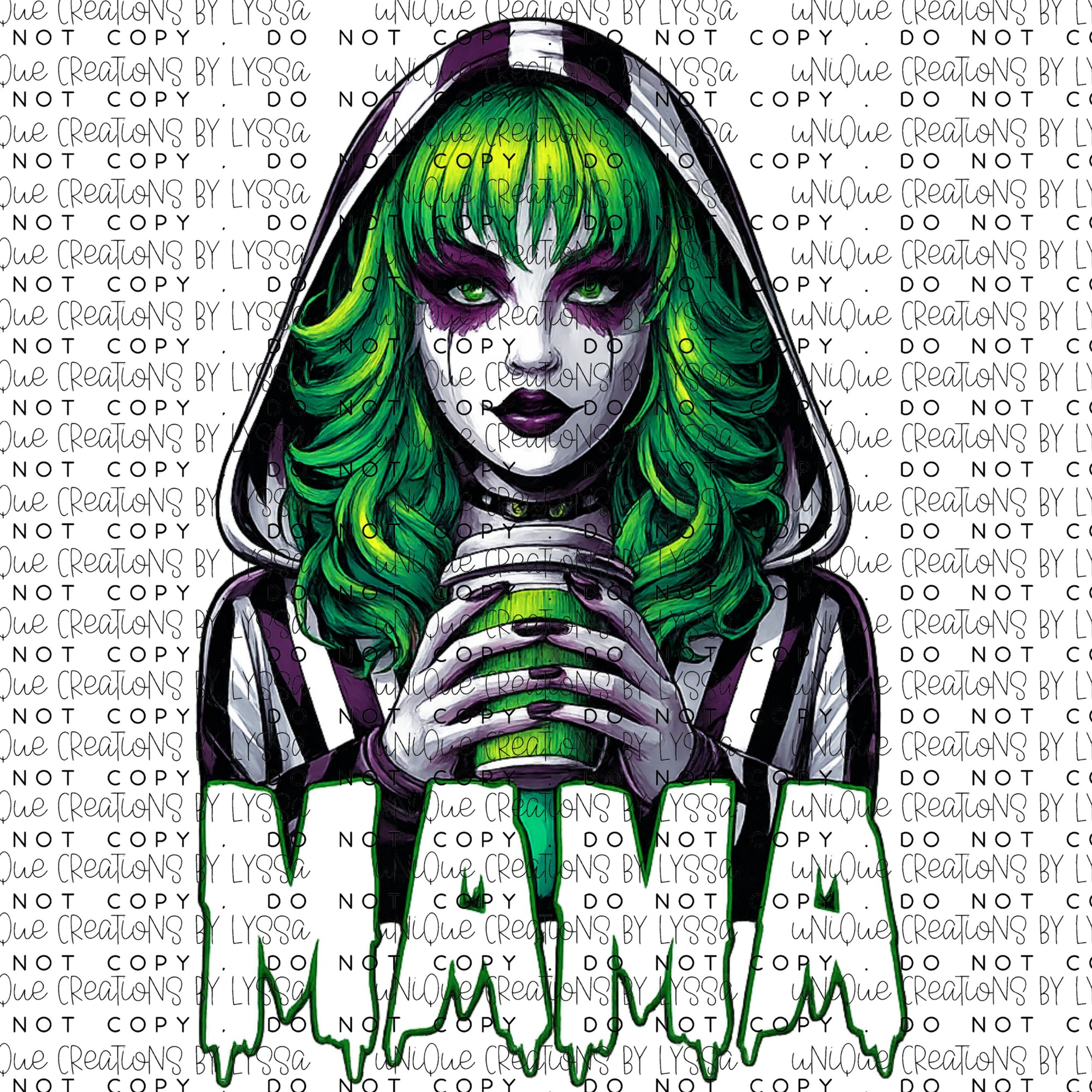 BEETLE MAMA  DTF TRANSFER