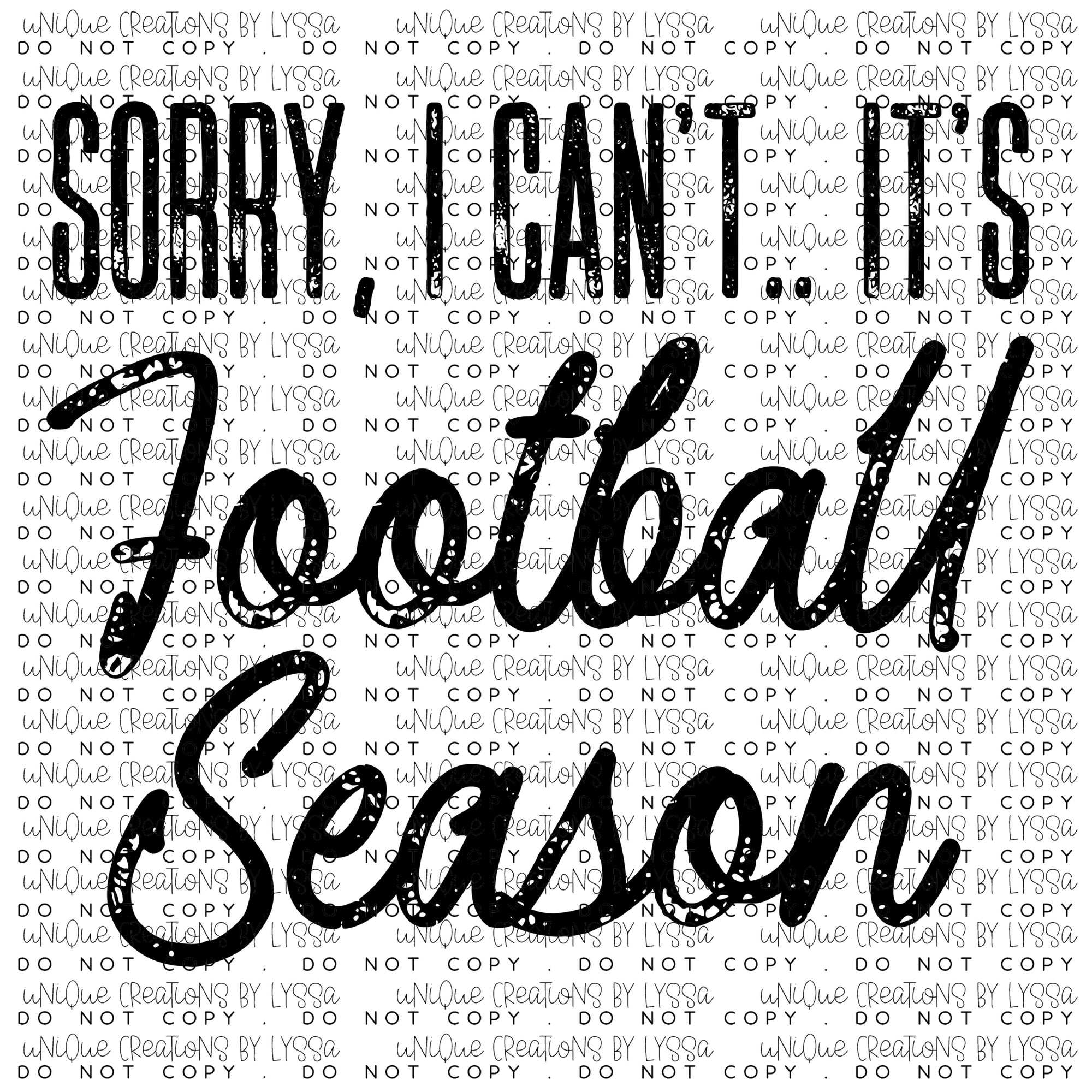 SORRY I CANT ITS FOOTBALL SEASON DTF TRANSFER