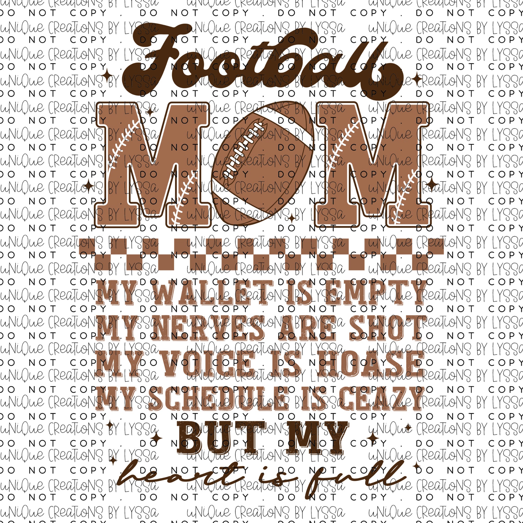 FOOTBALL MOM (MY) DTF TRANSFER