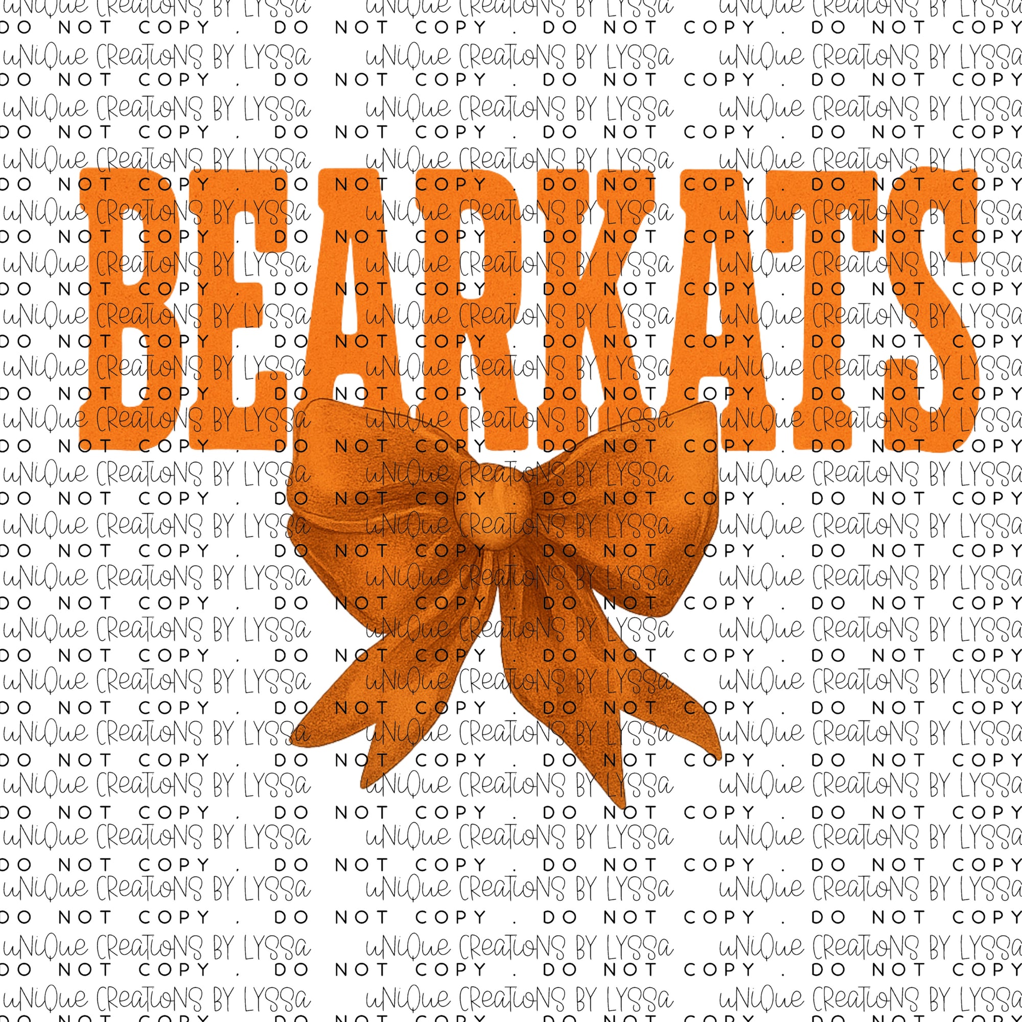 BEARKATS COQUETTE BOW DTF TRANSFER