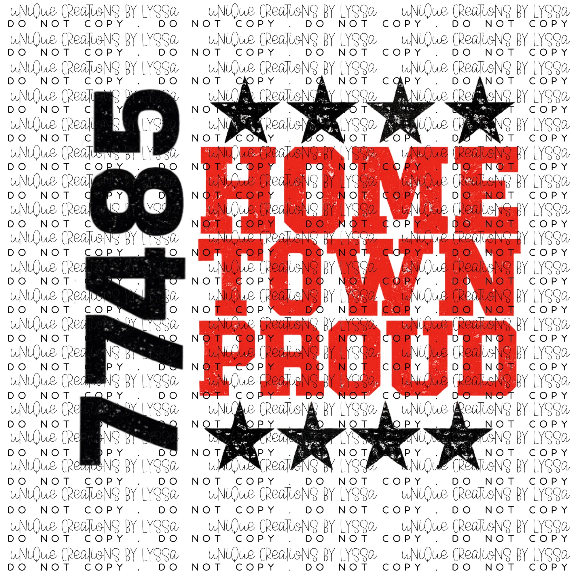 HOMETOWN PROUD W/ZIP CODE TRANSFER