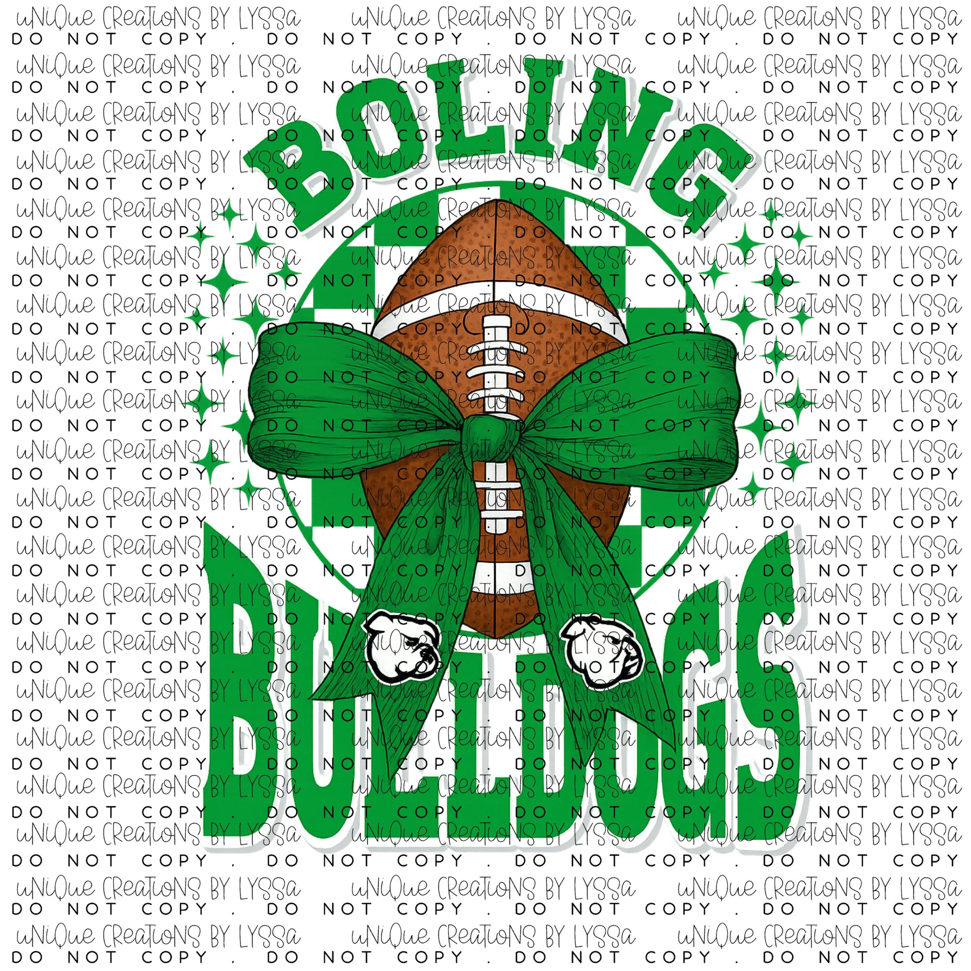 BOILNG BULLDOGS FOOTBALL DTF TRANSFER