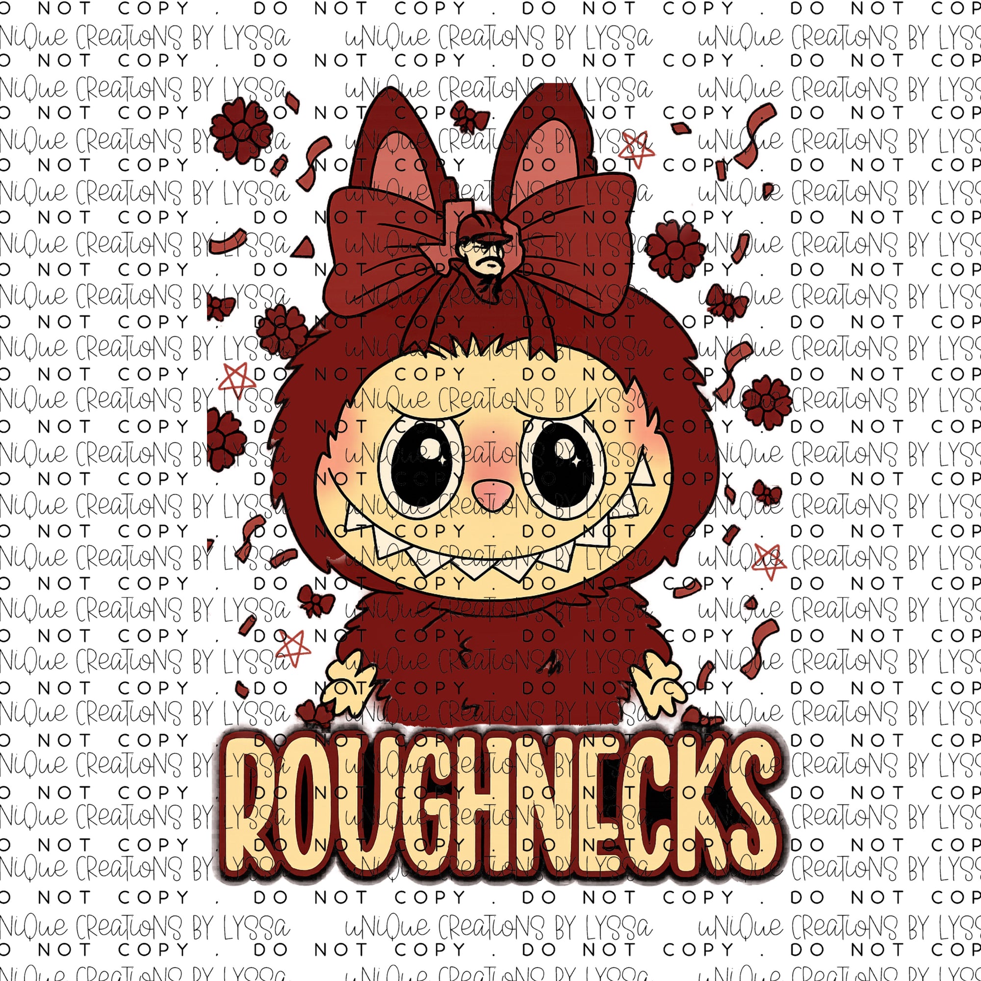 ROUGHNECKS LABUBU DTF TRANSFER