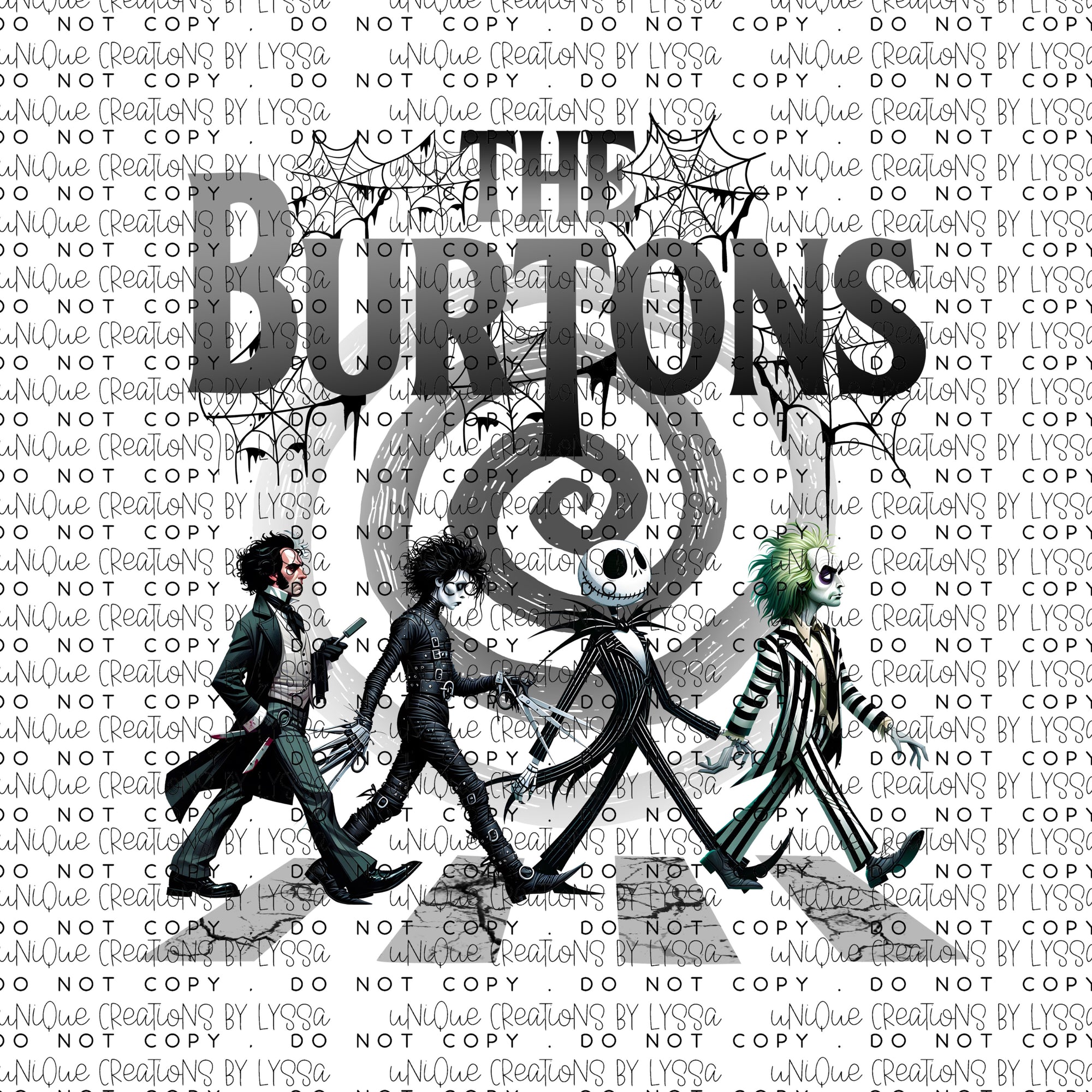 THE BURTONS DTF TRANSFER