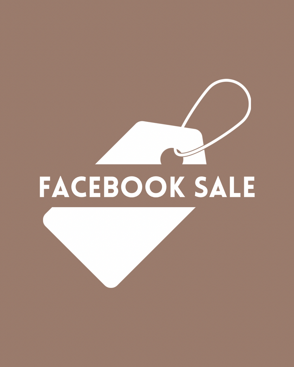 FACEBOOK SALE