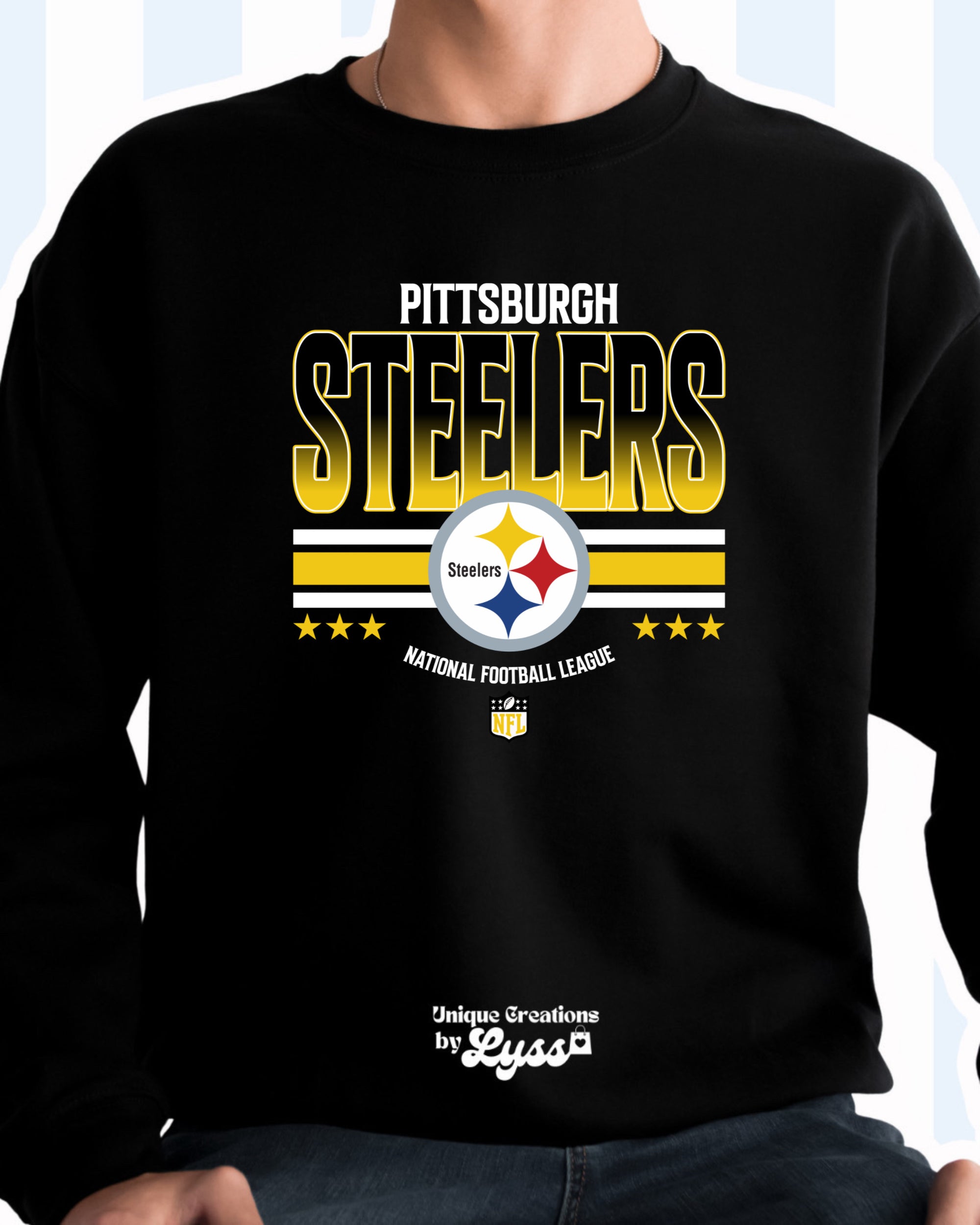 STEELERS ADULT TEE/SWEATER/HOODIE