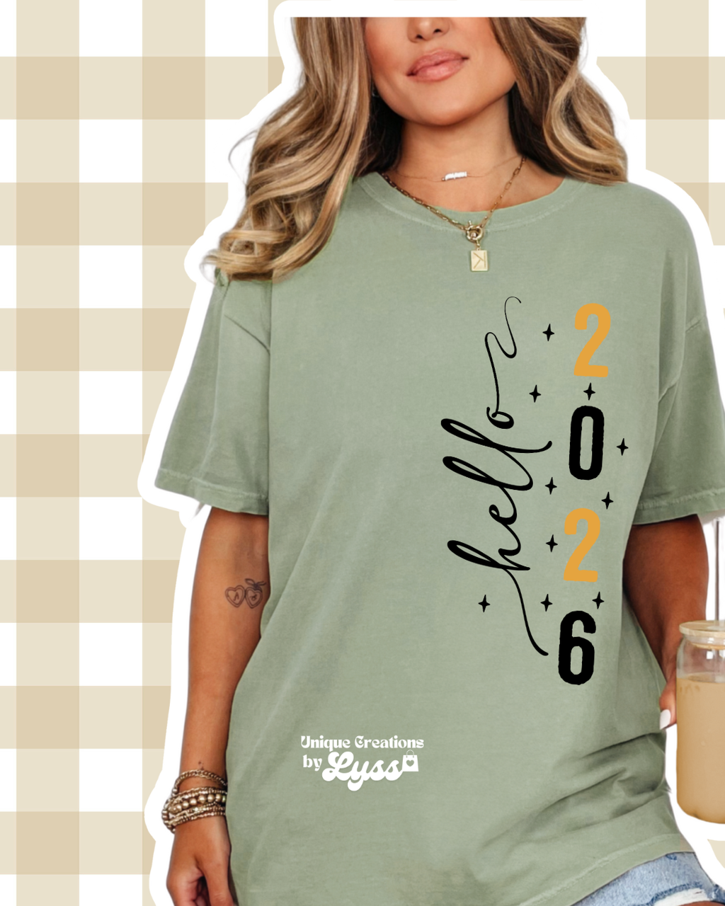 HELLO 2026 ADULT TEE/SWEATER/HOODIE