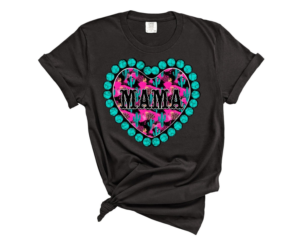 TURQUOISE MAMA HEART
