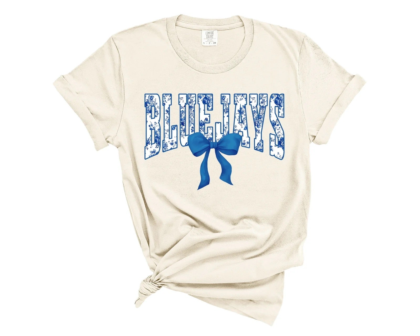 COQUETTE FLORAL BOW BLUEJAYS