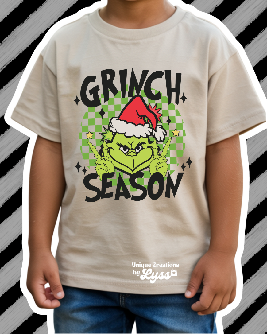 GRINCH SEASON YOUTH SWEATER/TEE